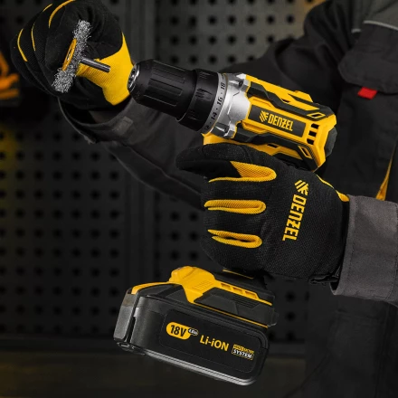 Щетка для дрели, 60 мм, Плоская, со шпилькой, нержавеющая витая проволока Denzel 744463 купить в Нижневартовске