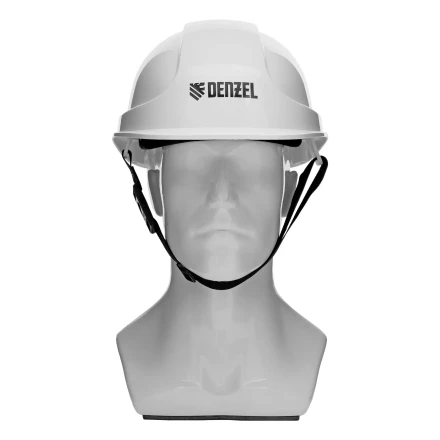 Каска защитная ударопрочная Denzel 89204, ABS/PC, плавная регулировка, модель «Форвард» (К-05),белая купить в Нижневартовске
