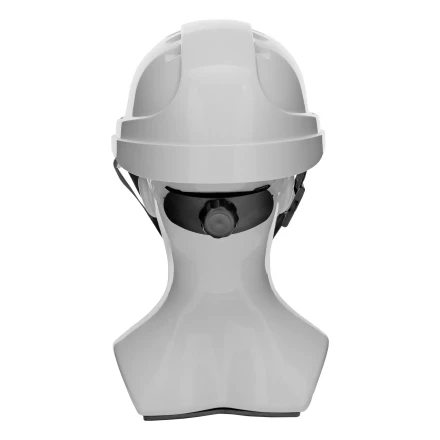 Каска защитная ударопрочная Denzel 89204, ABS/PC, плавная регулировка, модель «Форвард» (К-05),белая купить в Нижневартовске