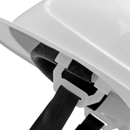 Каска защитная ударопрочная Denzel 89204, ABS/PC, плавная регулировка, модель «Форвард» (К-05),белая купить в Нижневартовске