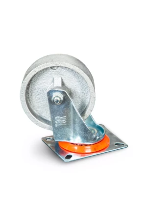 Колесо поворотное чугунное EM01 VKV 100 100 мм термостойкое 1024215 купить в Нижневартовске