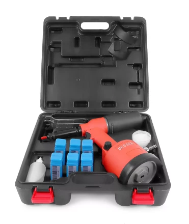 Пневматический резьбовой заклепочник MESSER RL-5312K с комплектом для установки заклепок М3. М4, М5, М6, М8, М10. М12 купить в Нижневартовске