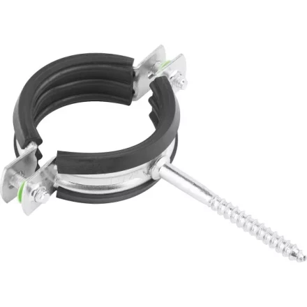 ЗУБР. Хомут трубный оцинкованный, с шурупом, 1 1/2", 1шт 37854-48-53-1 купить в Нижневартовске