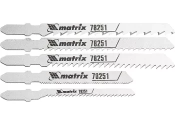 Набор полотен для электролобзика универсальный 5шт MATRIX Professional 78251 купить в Нижневартовске