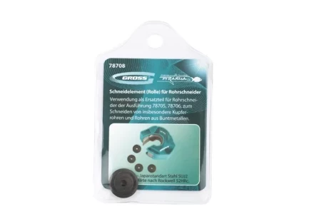 Режущий ролик трубореза 4,5х3х16мм для резки труб из цветныйх металлов GROSS 78708 купить в Нижневартовске