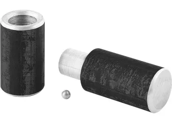 Петля гаражная с шаром d 45 180мм 2 штук СИБРТЕХ Россия 92018 купить в Нижневартовске