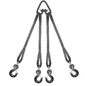 Строп текстильный четырехветвевой 4СТ 1.25 т L=5.5 м SF6 30 мм Звено РТ-3 купить в Нижневартовске