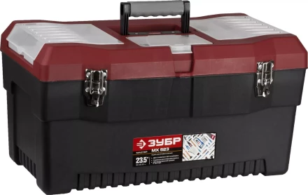 Ящик ЗУБР "МАСТЕР" пластиковый для инструмента, 597x342x321мм (23,5") 38325_z01 купить в Нижневартовске