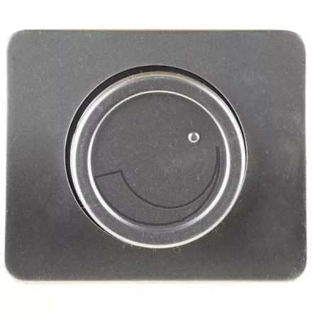 Диммер СВЕТОЗАР "ГАММА" без вставки и рамки, цвет светло-серый металлик, 60-800Вт SV-54142-SM купить в Нижневартовске