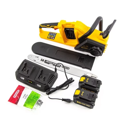 Цепная пила аккумуляторная бесщеточная RCS400-36, Li-ion, 36 В, 4 Ач, шина 400 мм Denzel 58610 купить в Нижневартовске