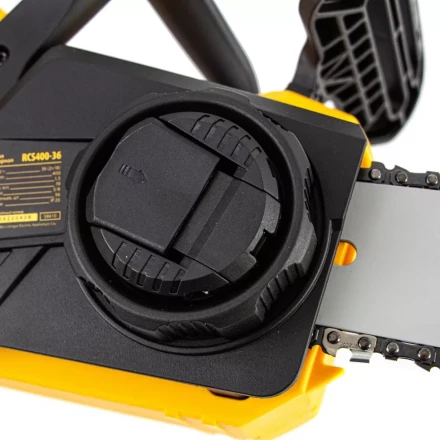 Цепная пила аккумуляторная бесщеточная RCS400-36, Li-ion, 36 В, 4 Ач, шина 400 мм Denzel 58610 купить в Нижневартовске