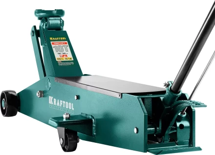 Домкрат гидравлический подкатной "High-Lift", удлиненный, 10т, 160-560мм, KRAFTOOL 43455-10 43455-10 купить в Нижневартовске