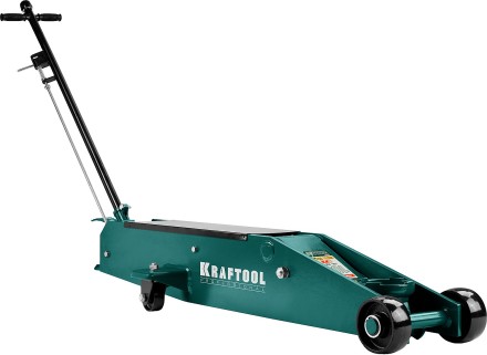 Домкрат гидравлический подкатной &quot;High-Lift&quot;, удлиненный, 10т, 160-560мм, KRAFTOOL 43455-10 43455-10 купить в Нижневартовске