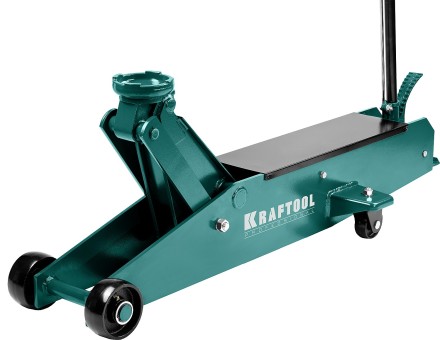 Домкрат гидравлический подкатной &quot;High-Lift&quot;, удлиненный, 10т, 160-560мм, KRAFTOOL 43455-10 43455-10 купить в Нижневартовске