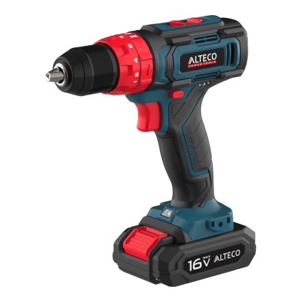 Аккумуляторная ударная дрель-шуруповерт ALTECO CID 16-28 71395 купить в Нижневартовске
