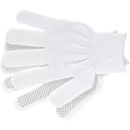 Перчатки нейлон ПВХ точка 13 класс белые XL Россия 67847 купить в Нижневартовске