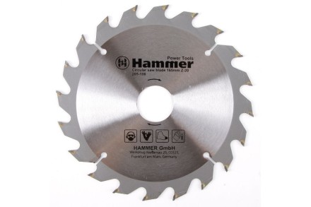 Диск пильный твердосплавный HAMMER Ф165х30мм 20зуб. купить в Нижневартовске