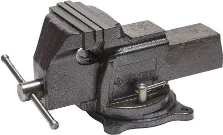 Тиски ЗУБР "ЭКСПЕРТ" индустриальные поворотные, 150мм 32703-150 купить в Нижневартовске