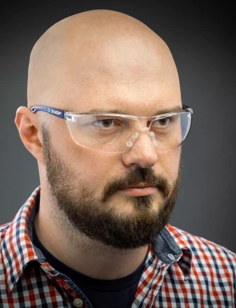 ЗУБР БОЛИД, открытого типа, прозрачные, сферические стёкла устойчивые к запотеванию, защитные очки, Профессионал (110485) купить в Нижневартовске