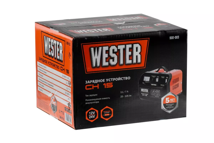 Устройство зарядное WESTER CH15 купить в Нижневартовске