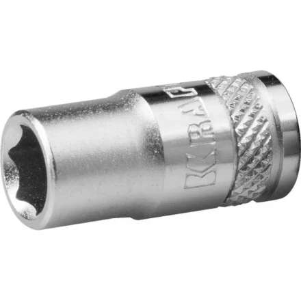 Торцовая головка KRAFTOOL "INDUSTRIE QUALITAT", Cr-V, FLANK, хромосатинированная, 1/4", 6 мм 27815-06_z01 купить в Нижневартовске