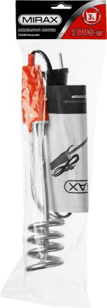 Кипятильник MIRAX, 1000 Вт, 220В 55418-10 купить в Нижневартовске