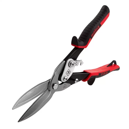 Ножницы по металлу Matrix 78328, удлиненные, 290 мм, прямой рез, CrMo, двухкомпонентные обрезиненные рукоятки, PRO купить в Нижневартовске