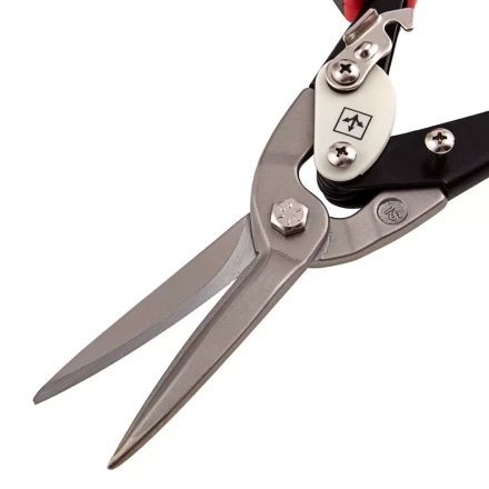 Ножницы по металлу Matrix 78328, удлиненные, 290 мм, прямой рез, CrMo, двухкомпонентные обрезиненные рукоятки, PRO купить в Нижневартовске