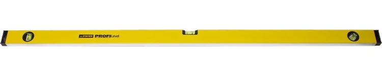 Уровень STAYER "PROFI" "PROFILevel" коробчатый усиленный, фрезерованный, 3 противоударных ампулы, 120см 3466-120 купить в Нижневартовске