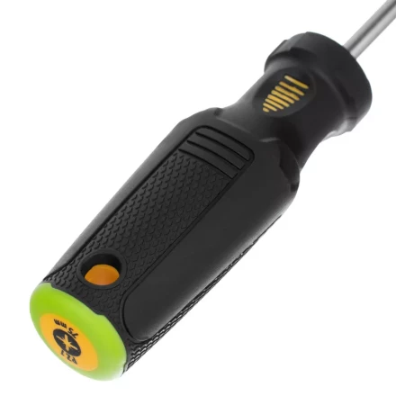 Отвертка PZ1x75 мм, CrV, трехкомпонентная рукоятка Denzel 12205 купить в Нижневартовске