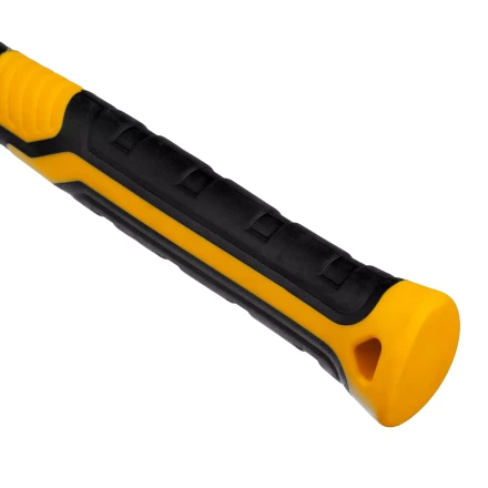 Киянка резиновая, 450 г, черная, фибергласовая рукоятка c TPR покрытием Denzel 11144 купить в Нижневартовске