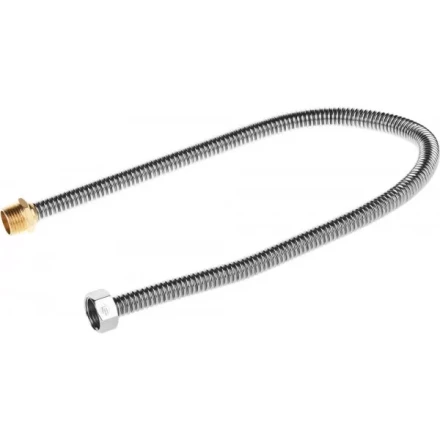 Подводка ЗУБР "ЭКСПЕРТ" сильфонная из нержавеющей стали, для воды, г/ш  (гайка-штуцер), 1/2", 0,6м 51011-G/S-060 купить в Нижневартовске