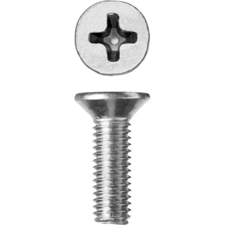 Винт ЗУБР "МАСТЕР" DIN 965, класс прочности 4.8, оцинкованный, M5x16мм, 5кг 303110-05-016 купить в Нижневартовске