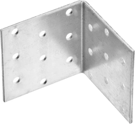 Крепежный угол ЗУБР "МАСТЕР" равносторонний, 60х60х60мм, 20шт 310205-060-060 купить в Нижневартовске