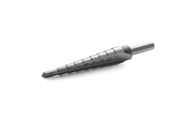 Ступенчатое сверло MESSER с прямой канавкой. Диаметр 4-12мм. Ступеней 9. купить в Нижневартовске
