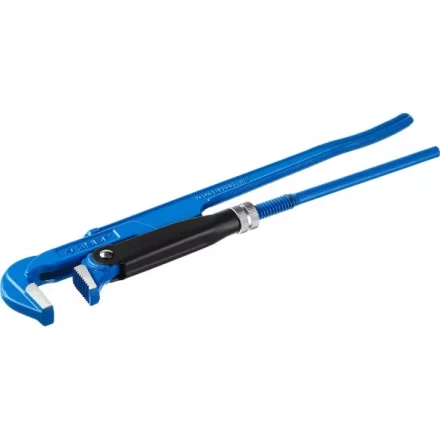 Ключ трубный рычажный ЗУБР "ПРОФЕССИОНАЛ", прямые губки, цельнокованый, Сr-V, № 2,  1,5" 27335-2_z01 купить в Нижневартовске