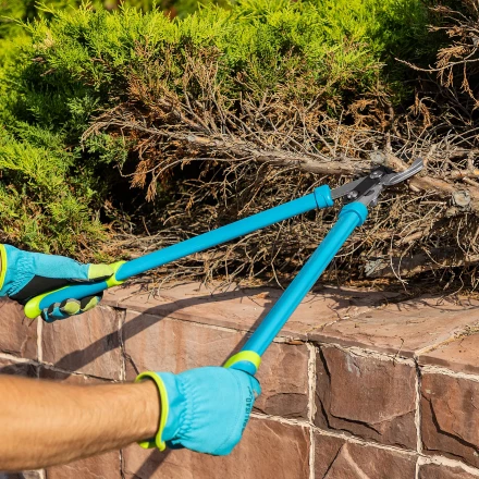 Сучкорез прямого реза Palisad 605987, 610 мм, двухрычажный механизм, двухкомпонентные рукоятки, LUXE купить в Нижневартовске