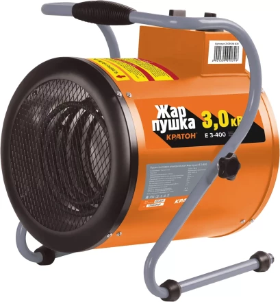 Тепловая пушка электрическая  Жар-пушка Е 3-400 Кратон 3 09 04 031 купить в Нижневартовске