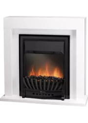 Электрокамин-камин электрический каминокомплект Electrolux Solo EFP/S 4020WS белый