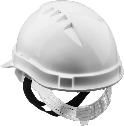 Каска защитная ЗУБР "МАСТЕР", белая 11090-2_z01 купить в Нижневартовске