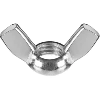 Гайка ЗУБР барашковая, DIN 315, оцинкованная, M3, ТФ6, 5 шт. 4-303736-03