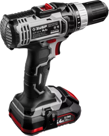 Дрель-шуруповерт 2 АКБ ДШЛ-141 КН серия СТАНДАРТ купить в Нижневартовске