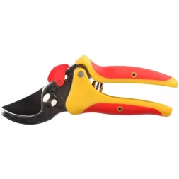 Секатор GRINDA "МИНИ" с 2-комп. ручками, увеличенный захват, макс. диаметр реза - 10мм, 180мм 8-423291