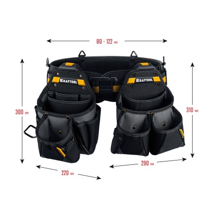 Пояс монтажника KRAFTOOL 38761 купить в Нижневартовске