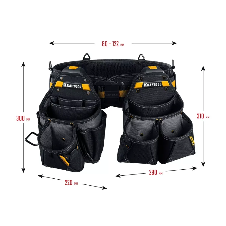 Пояс монтажника KRAFTOOL 38761 купить в Нижневартовске