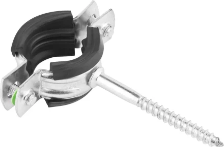 ЗУБР. Хомут трубный оцинкованный, с шурупом, 3/4", 100шт 37854-25-29-100 купить в Нижневартовске