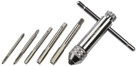 Набор резьбонарезного инструмента на карточке серия МАСТЕР купить в Нижневартовске