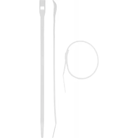 Кабельные стяжки белые КОБРА, с плоским замком, 3.6 х 150 мм, 50 шт, нейлоновые, ЗУБР 30930-36-150 купить в Нижневартовске