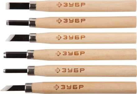 Резцы ЗУБР "ЭКСПЕРТ" фигурные профессиональные, 6шт 18375-H6 купить в Нижневартовске