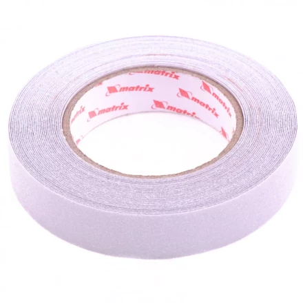 Лента клейкая противоскользящая прозрачная 25 мм x 10 м Matrix 88714 купить в Нижневартовске